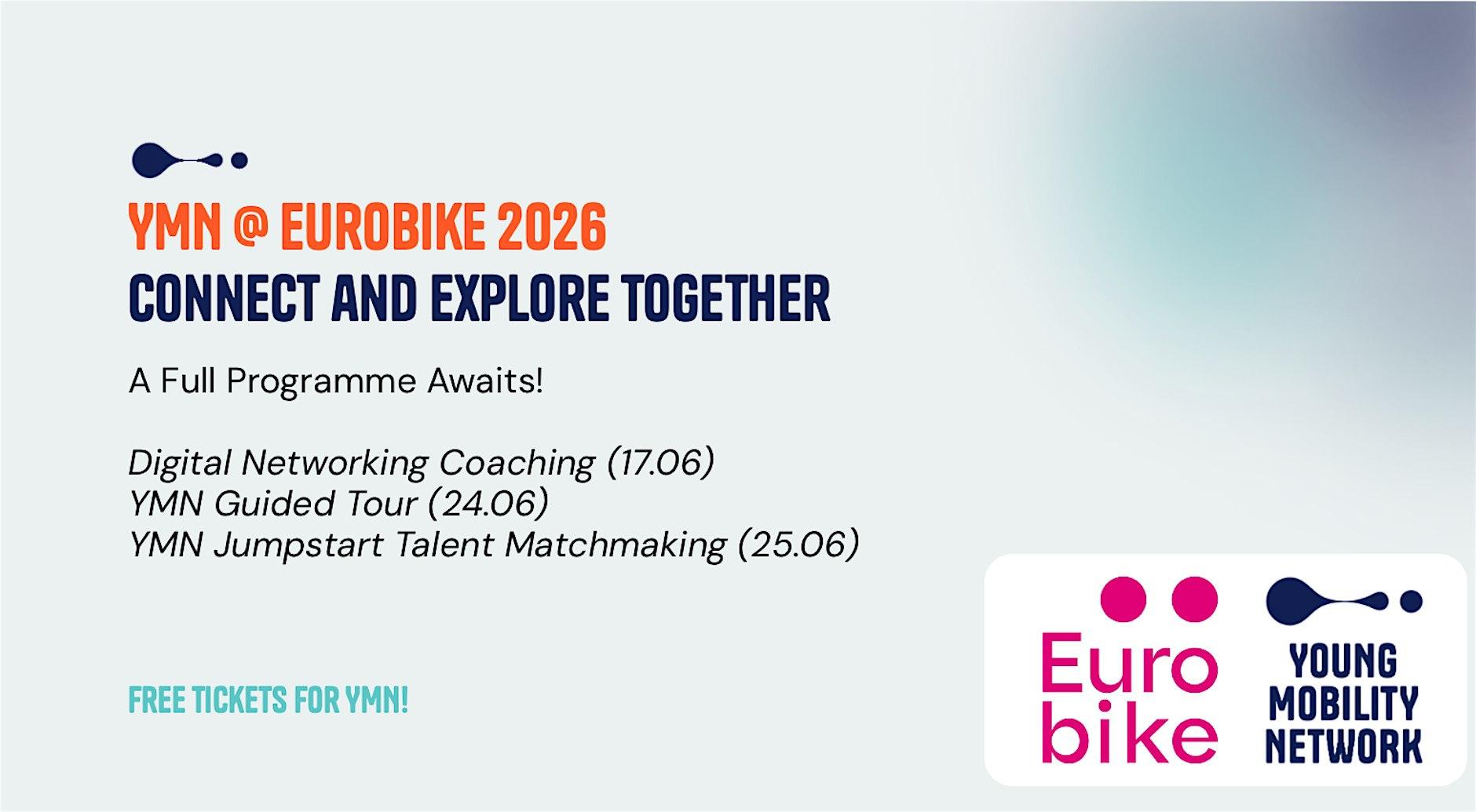 Young Mobility Network Programm auf der EUROBIKE 2026